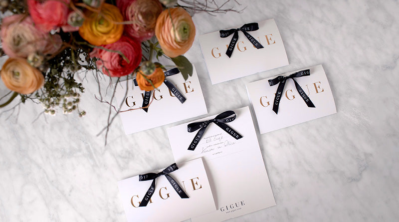 The Gigue gift voucher