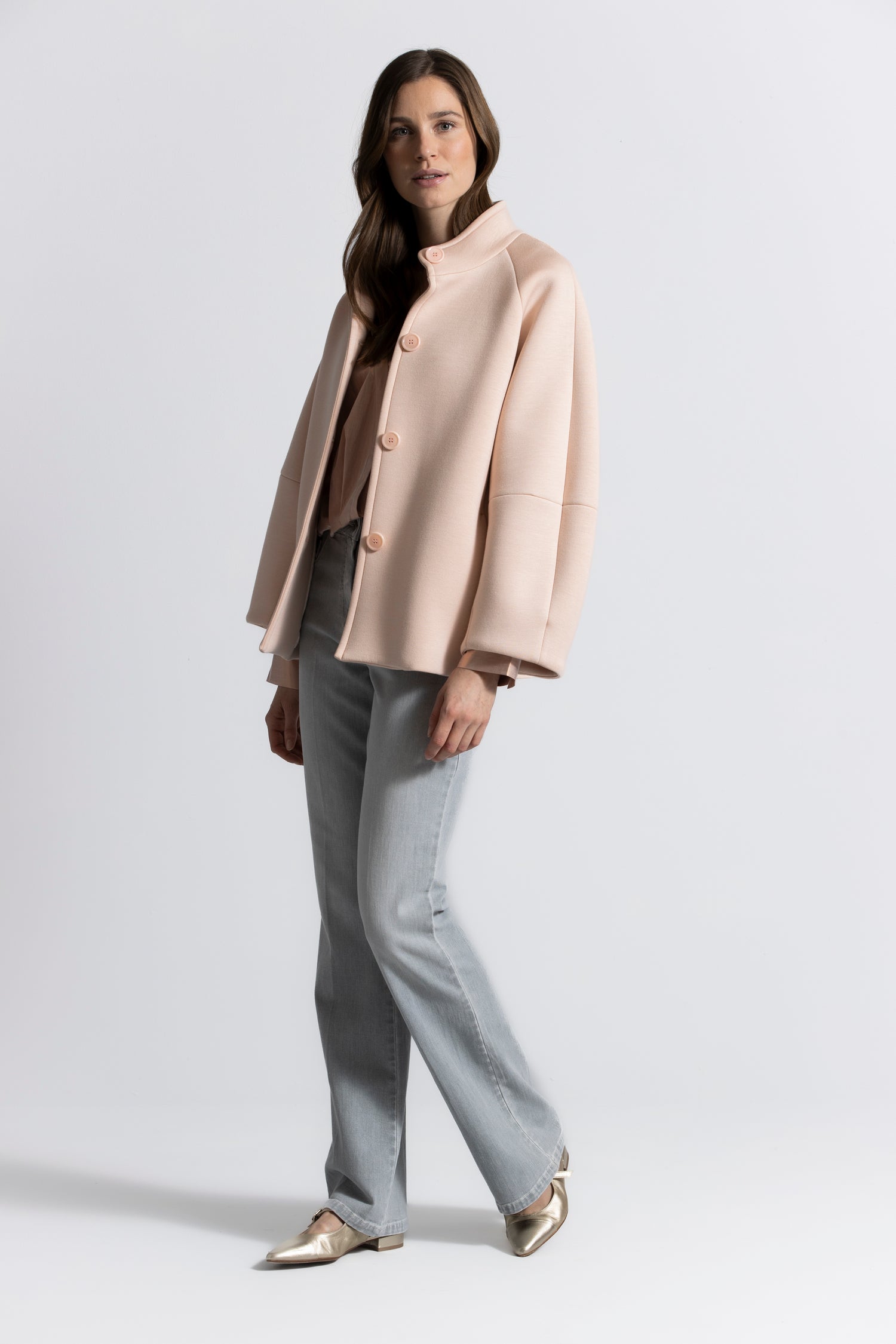 Manteau rose Arona