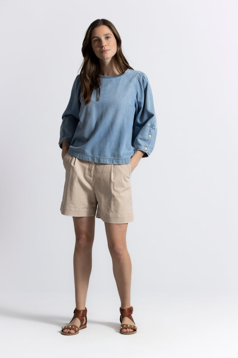 Etoile beige shorts