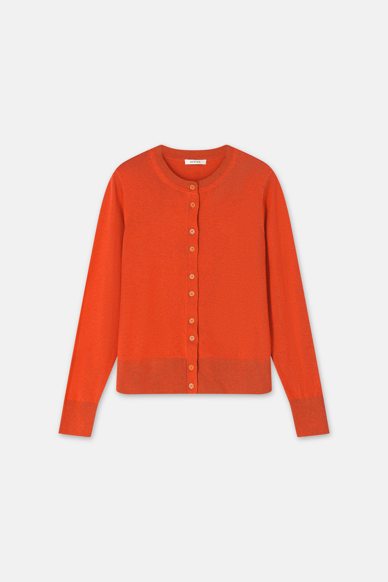 Felic red cardigan