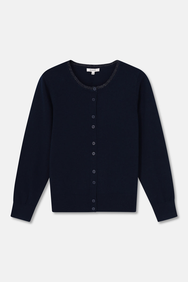 Felic navy cardigan