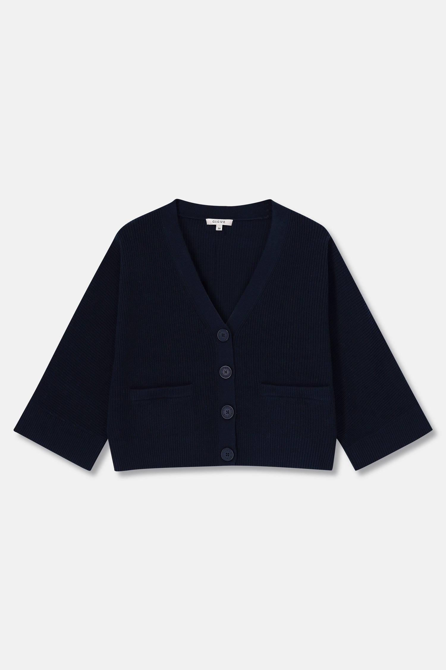 Feng blauwe cardigan