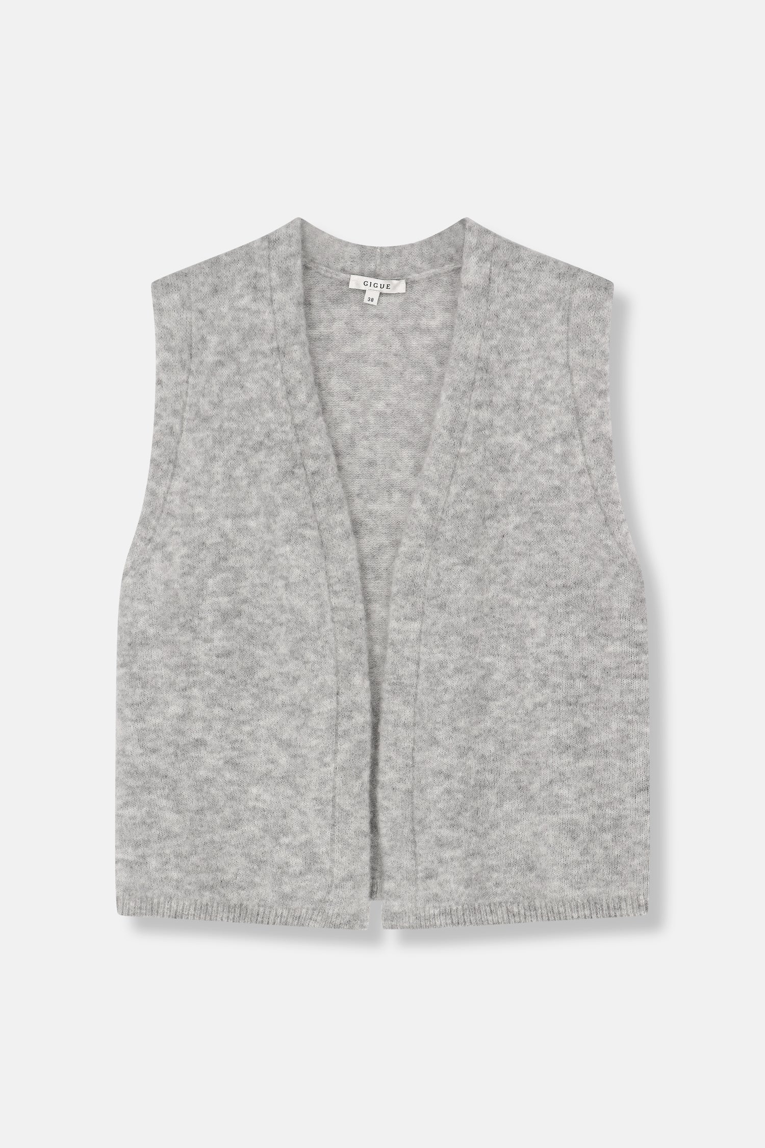 Cardigan gris clair Fugo