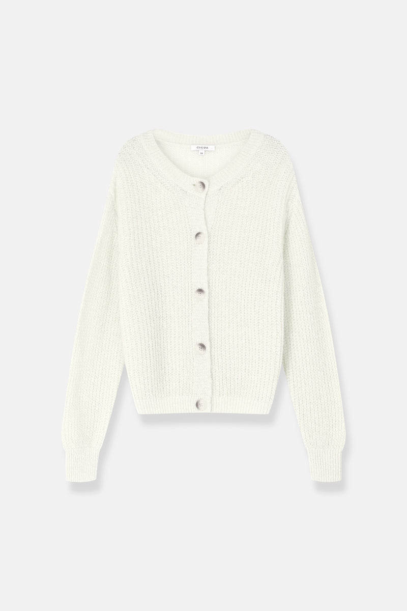 Fully ecru cardigan