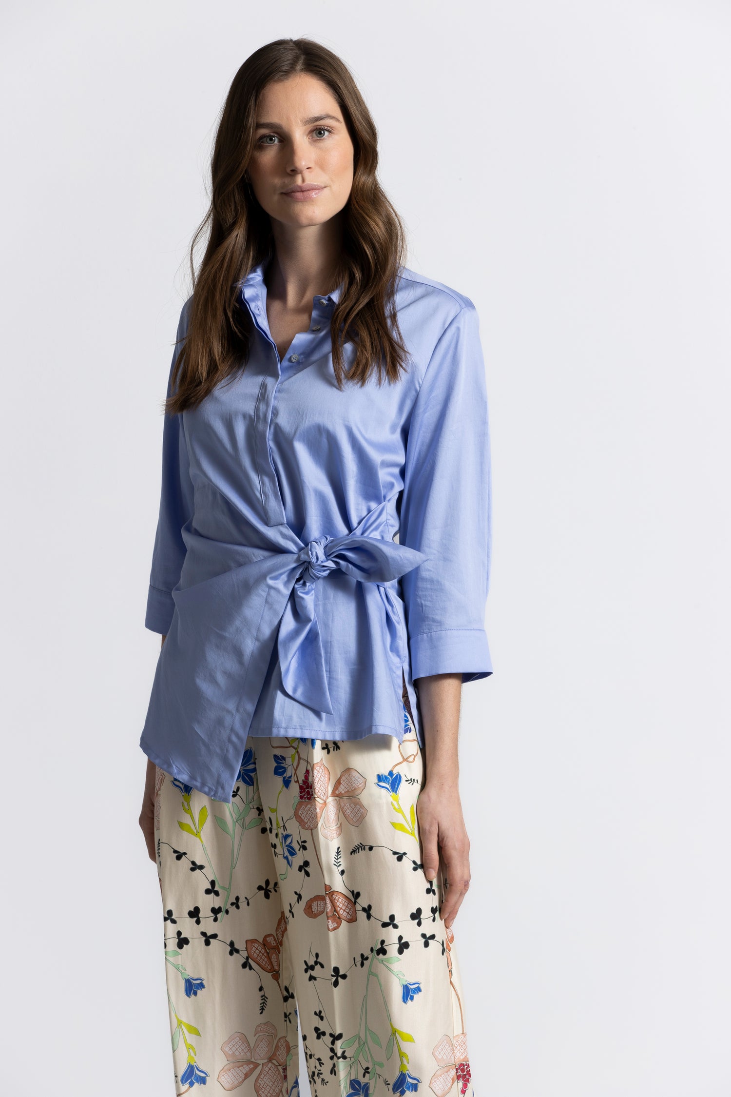 Blouse bleue Harmony