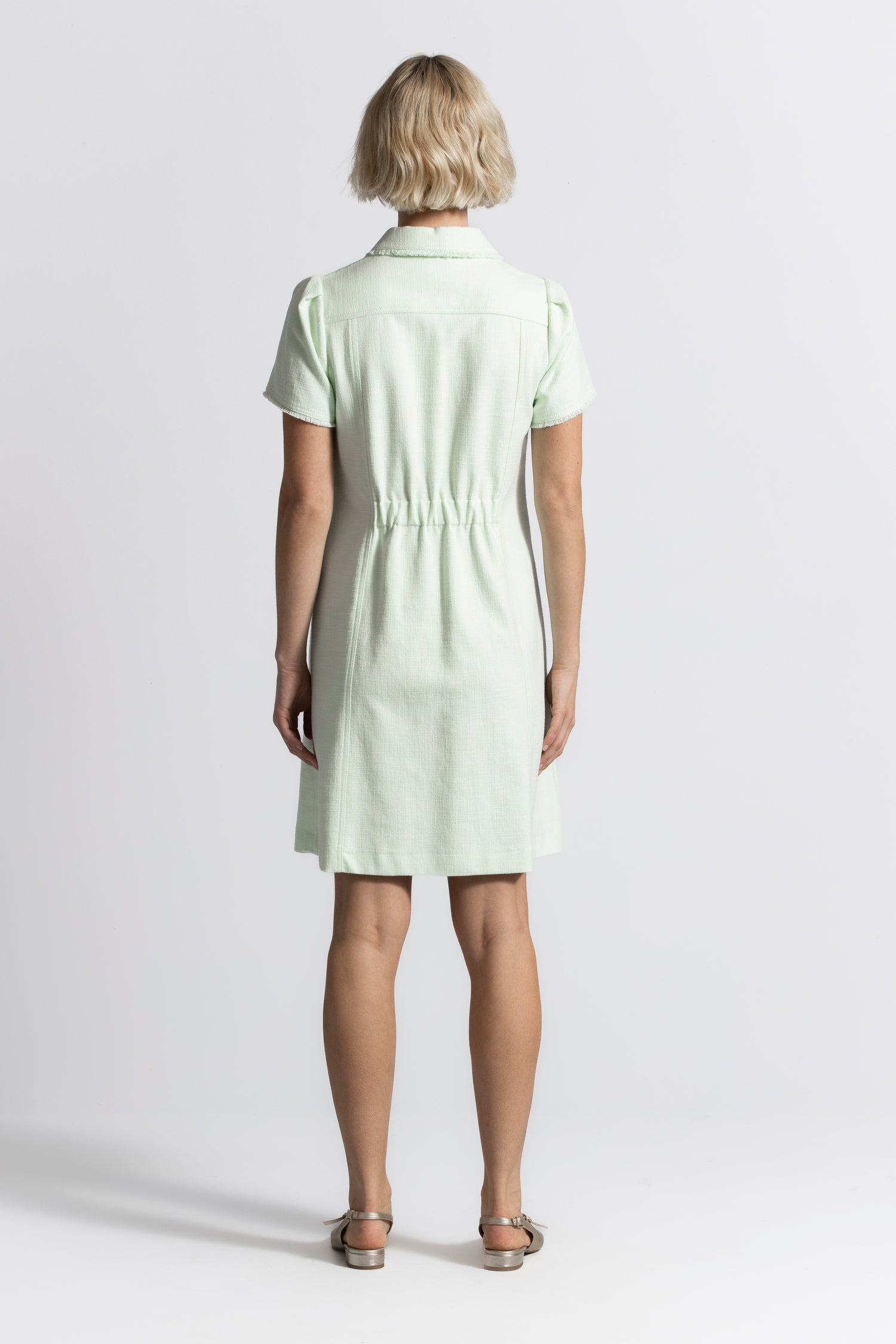 Kanvas light green dress 