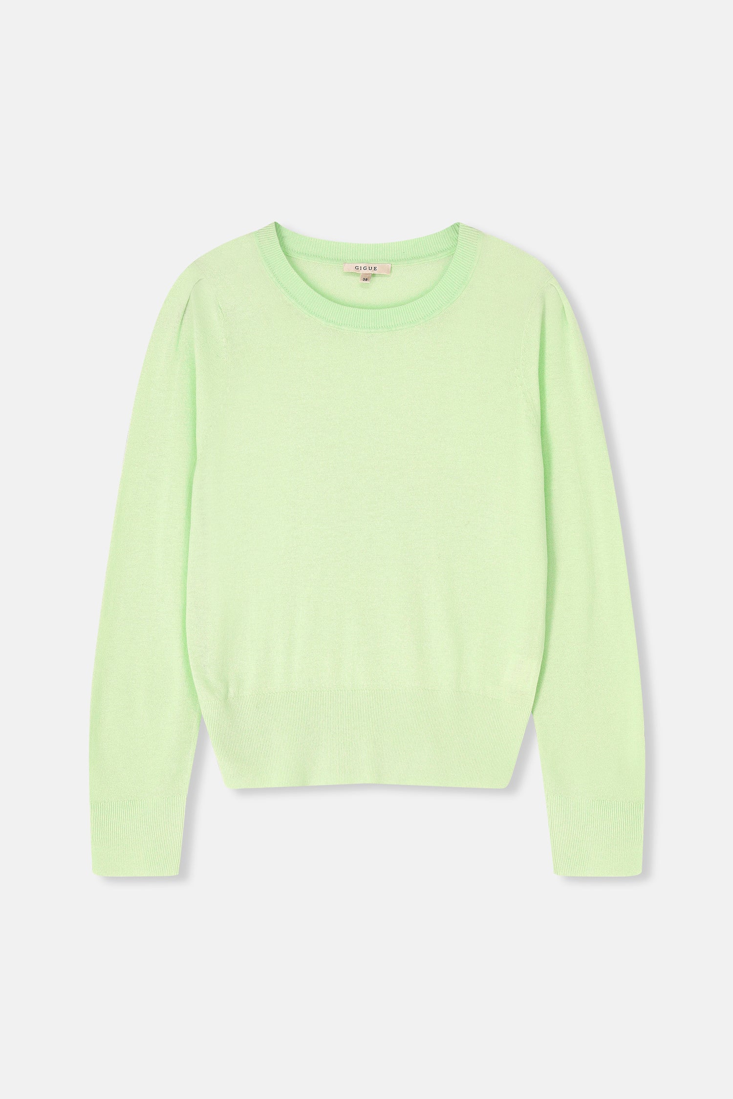 Leda lichtgroene pull