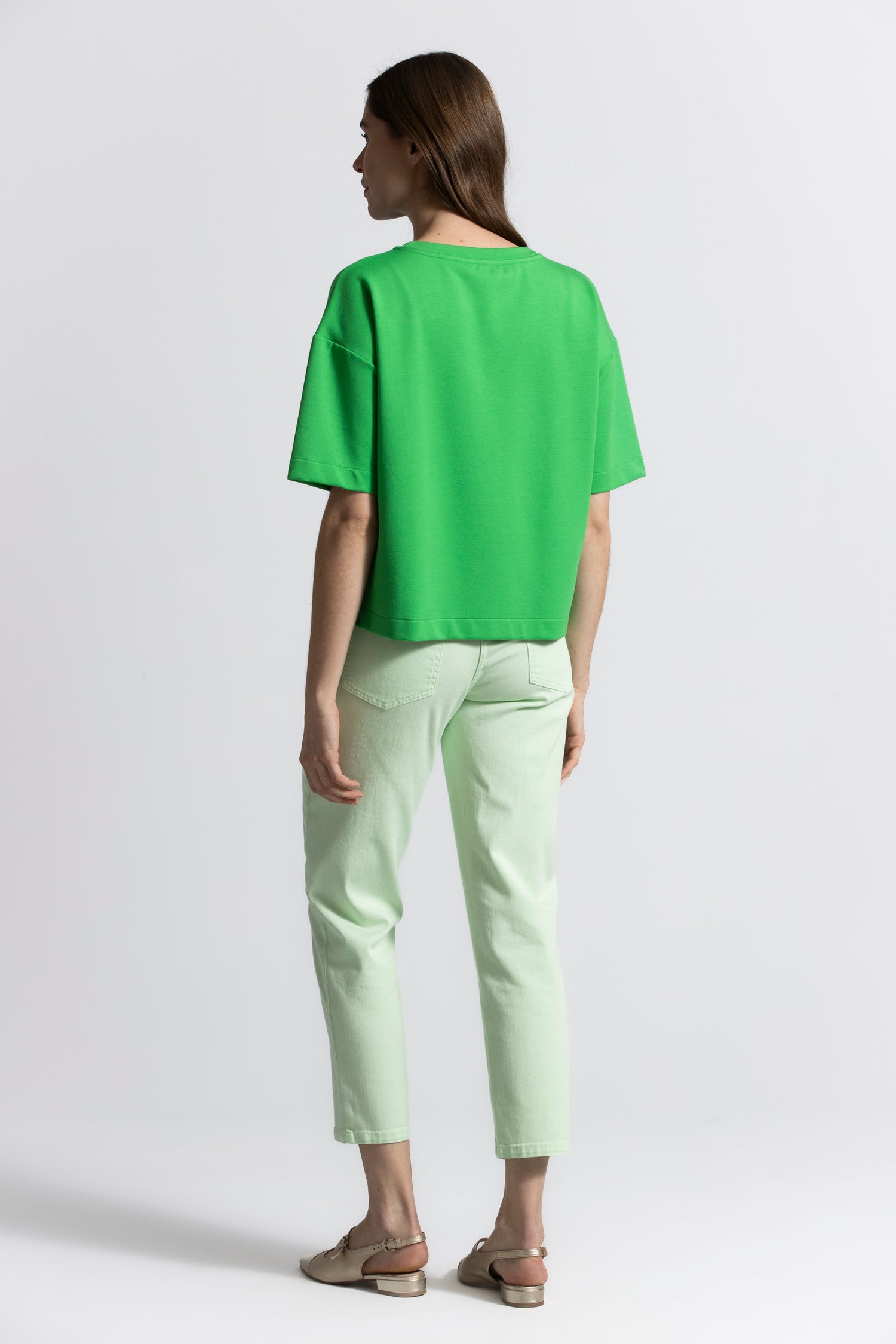 Rafaele mint green jeans