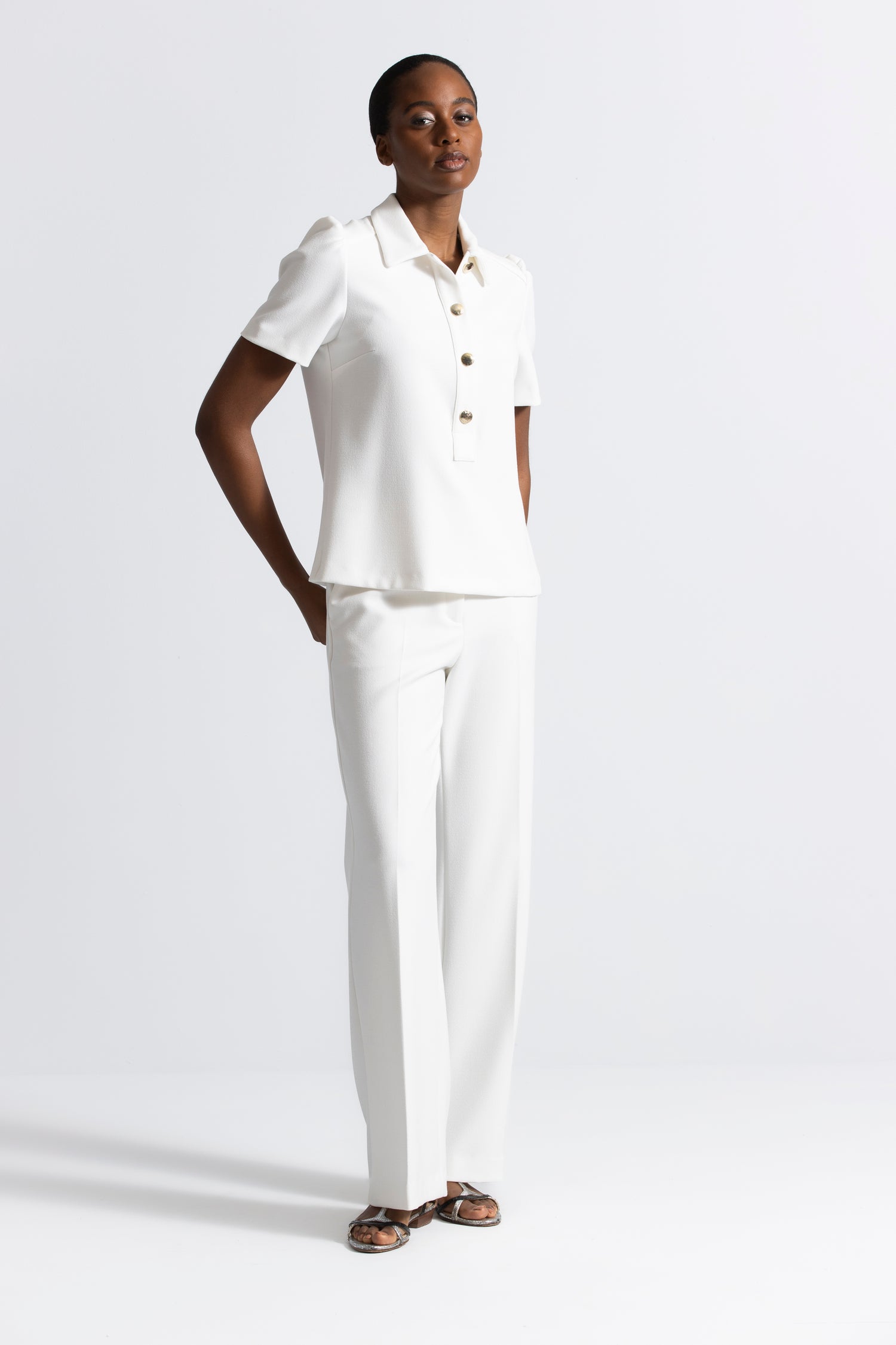 Relam white trousers