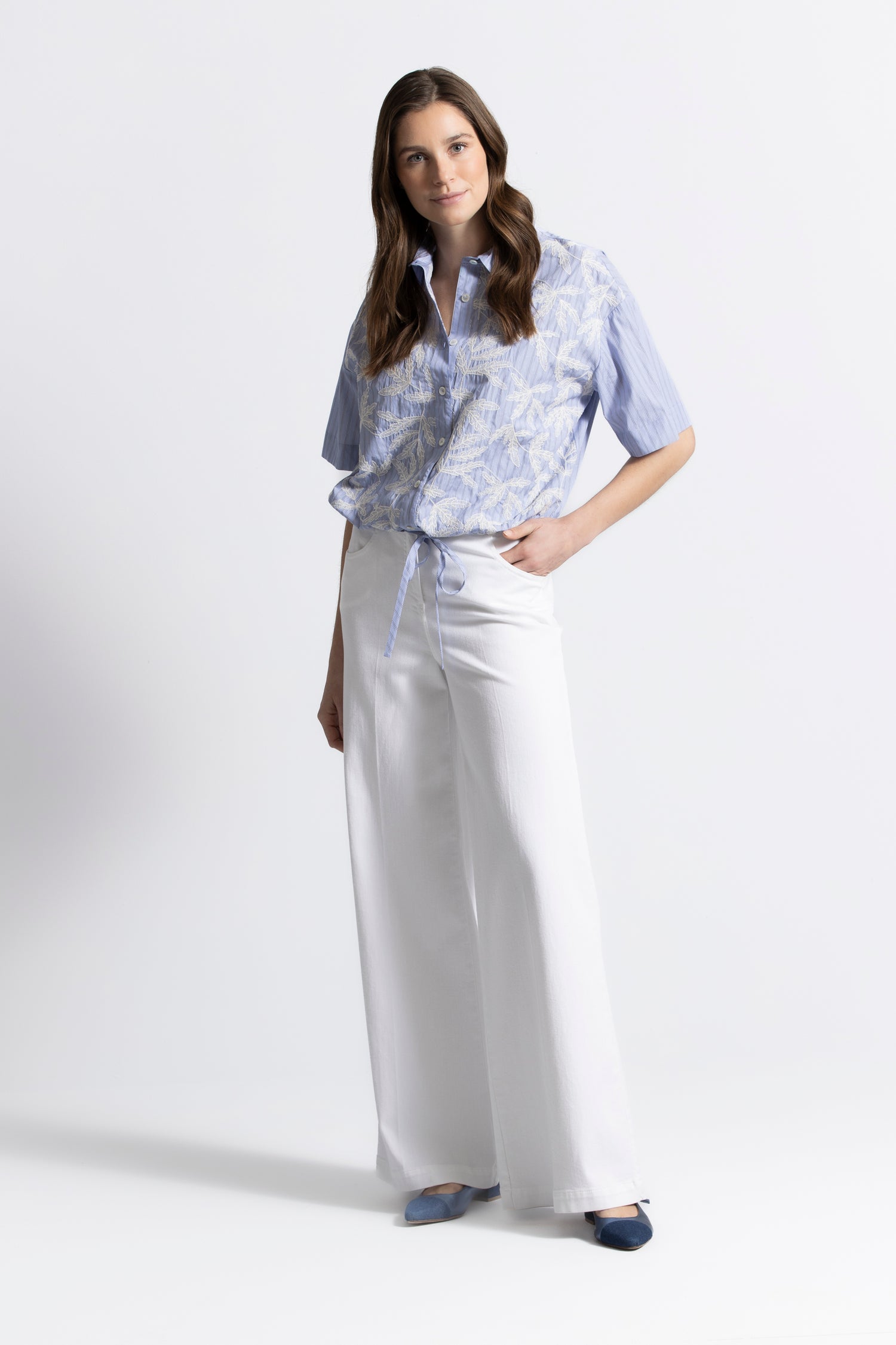 Pantalon blanc Rev