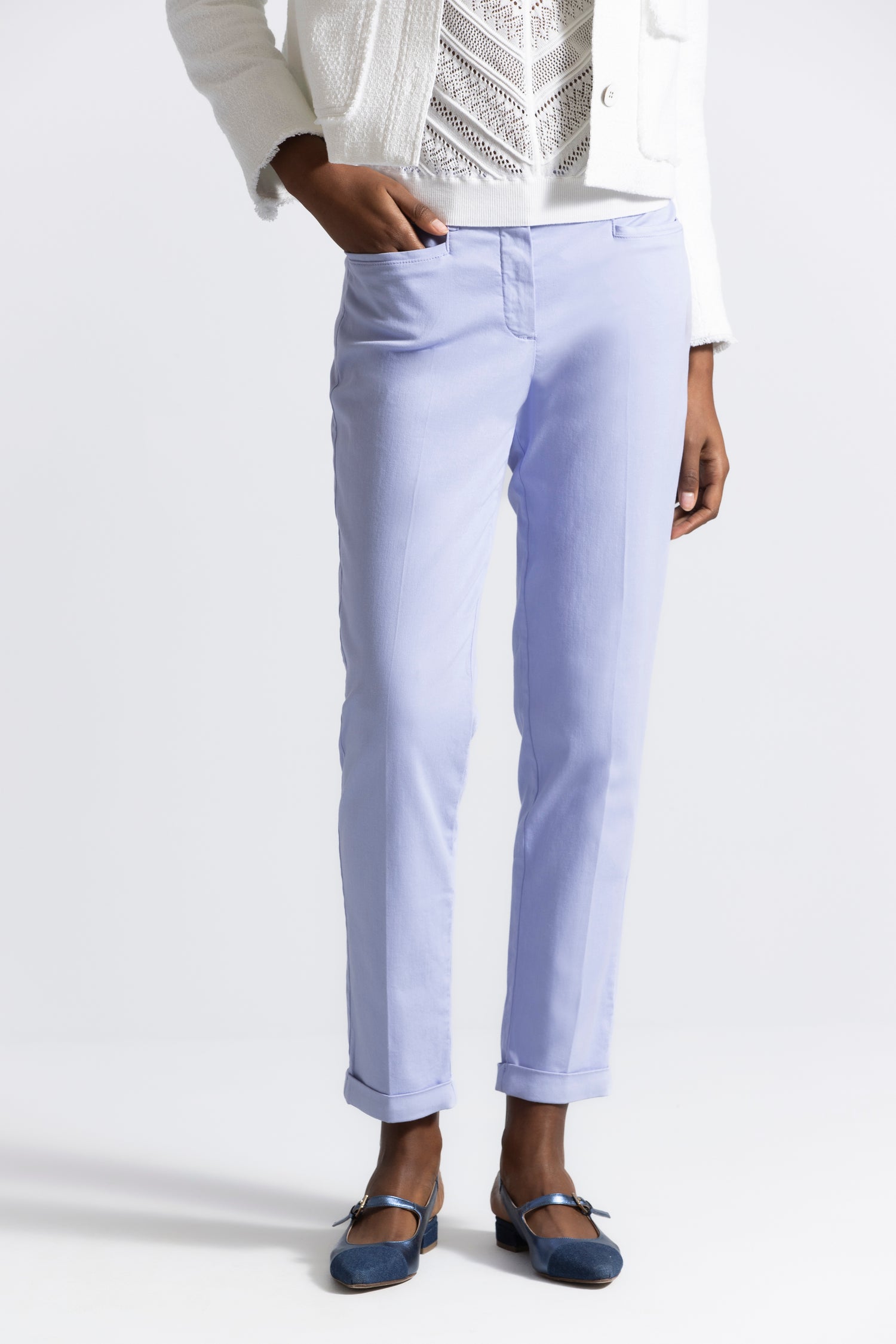 Pantalon bleu Roza