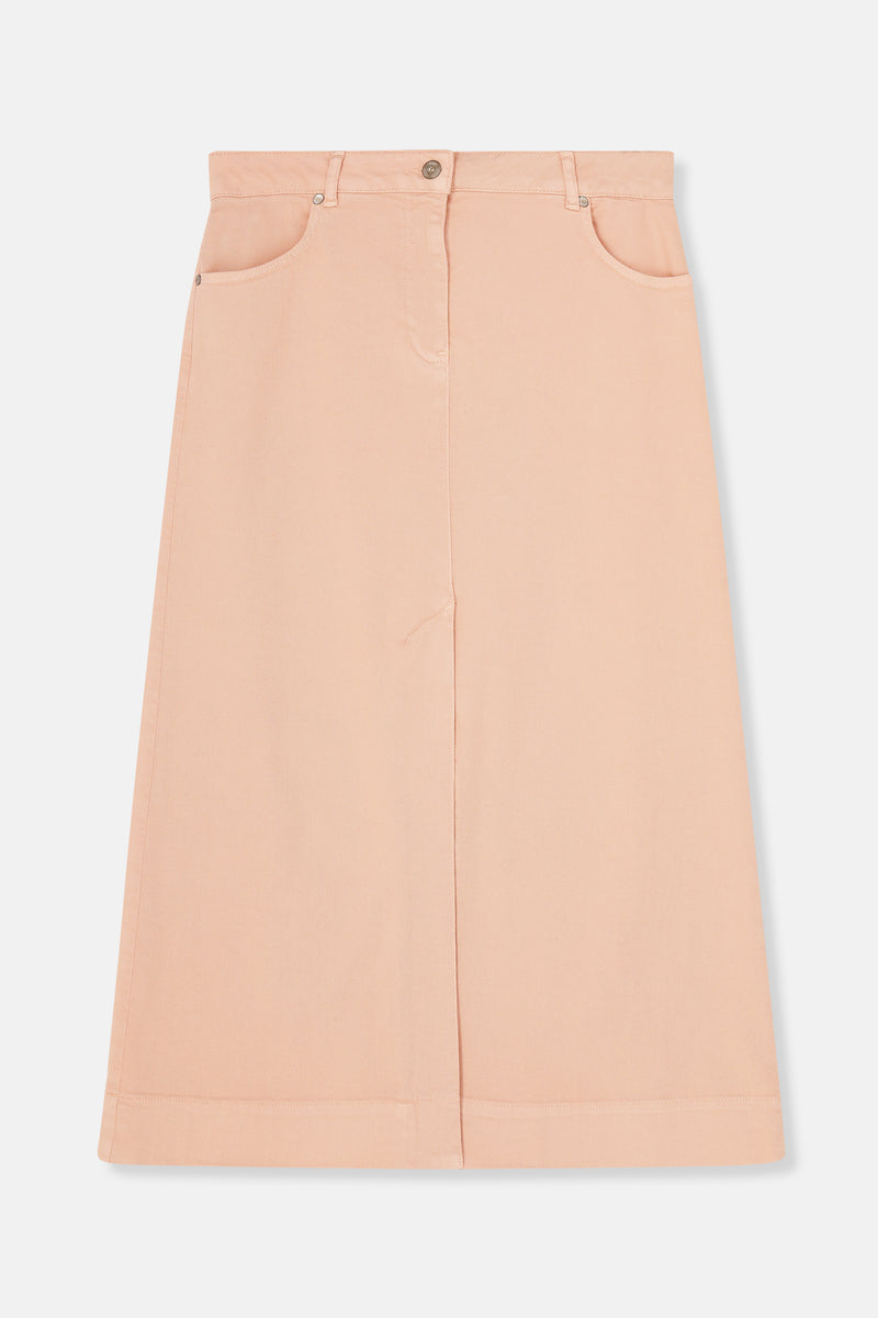 Tam pink denim skirt 