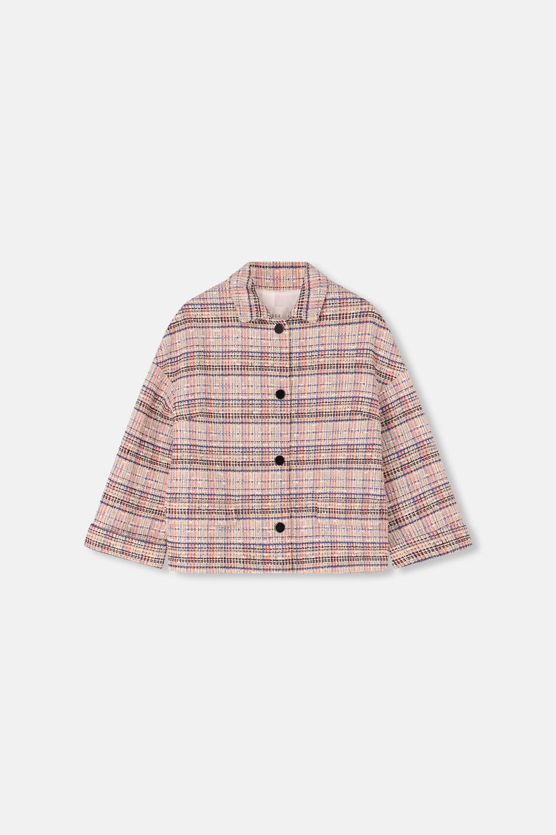 Wataz beige checked jacket