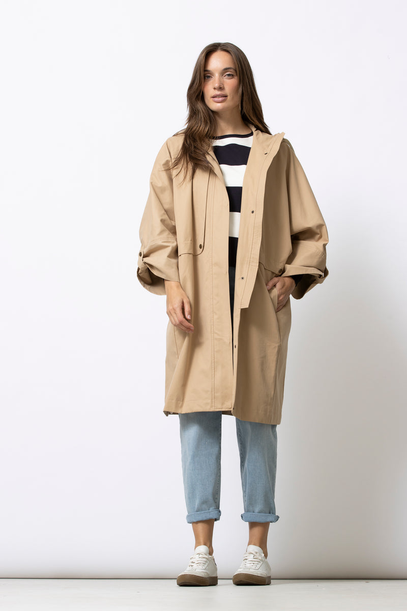 BENNY beige regenjas