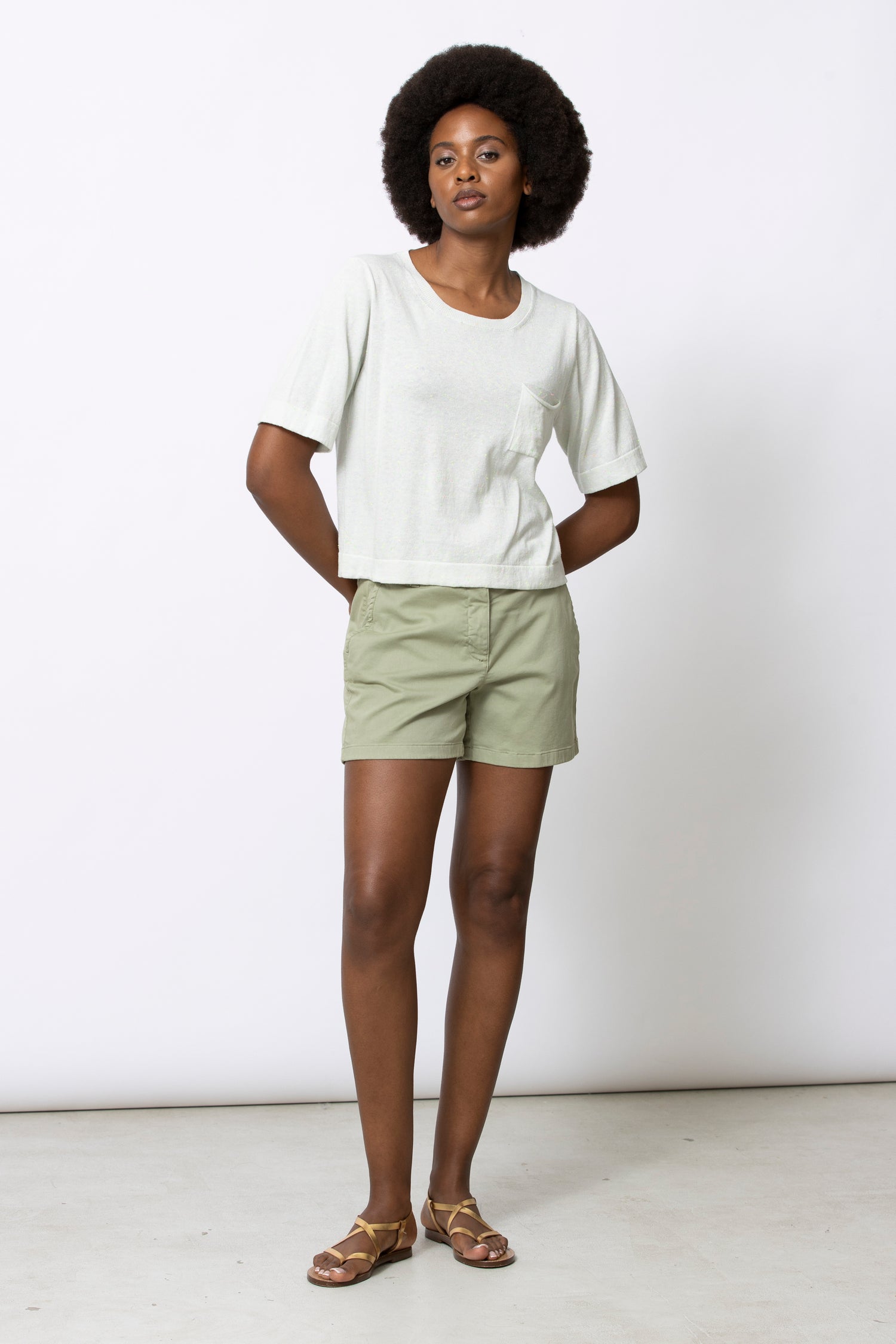 EKLA kaki short
