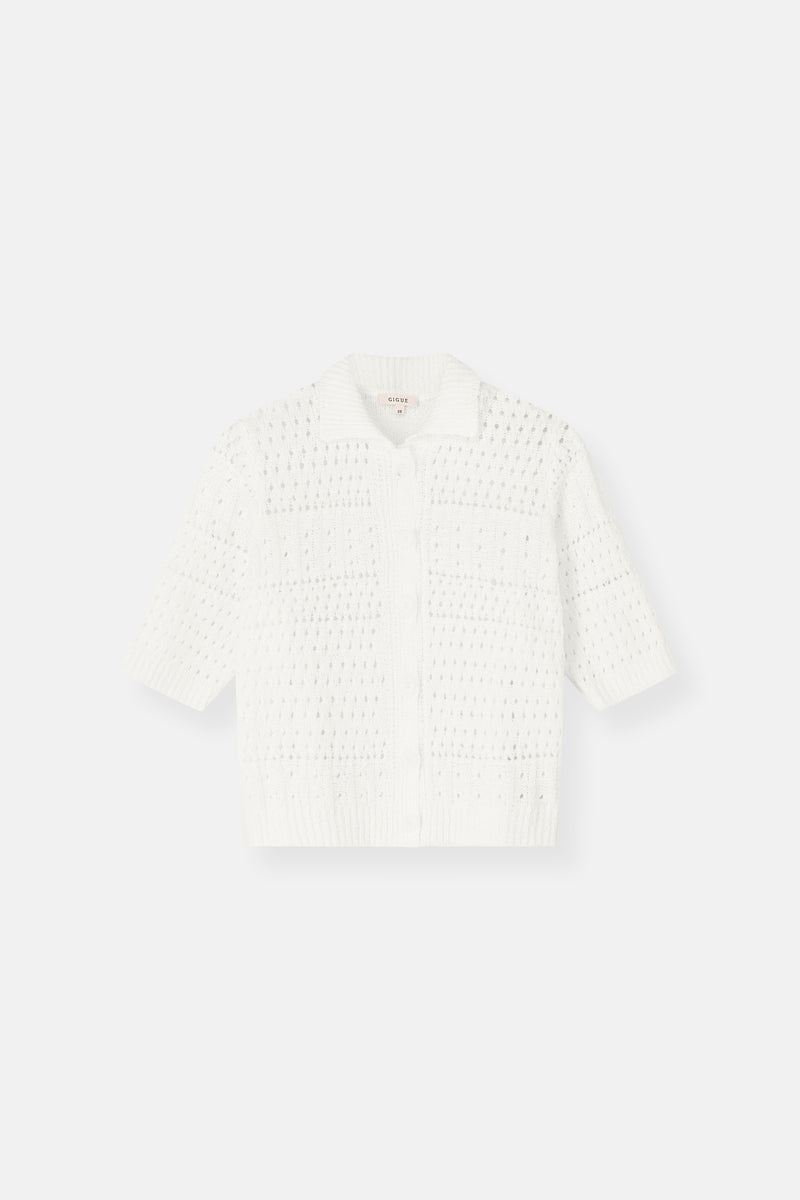 FAITH écru cardigan