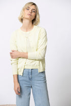 FIEN cardigan jaune fluo
