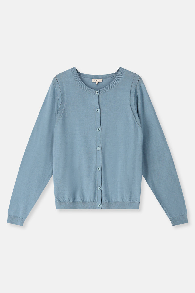 FIEN lichtblauwe cardigan