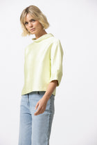 Top HAPPY jaune fluo