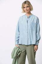 HECTOR light blue blouse