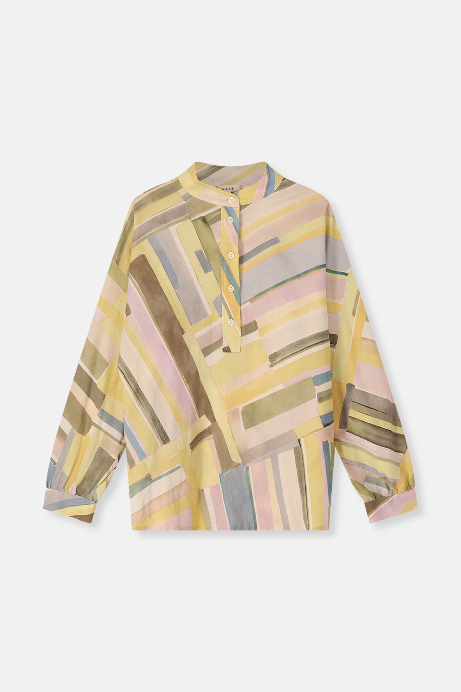 Heidi graphic print blouse