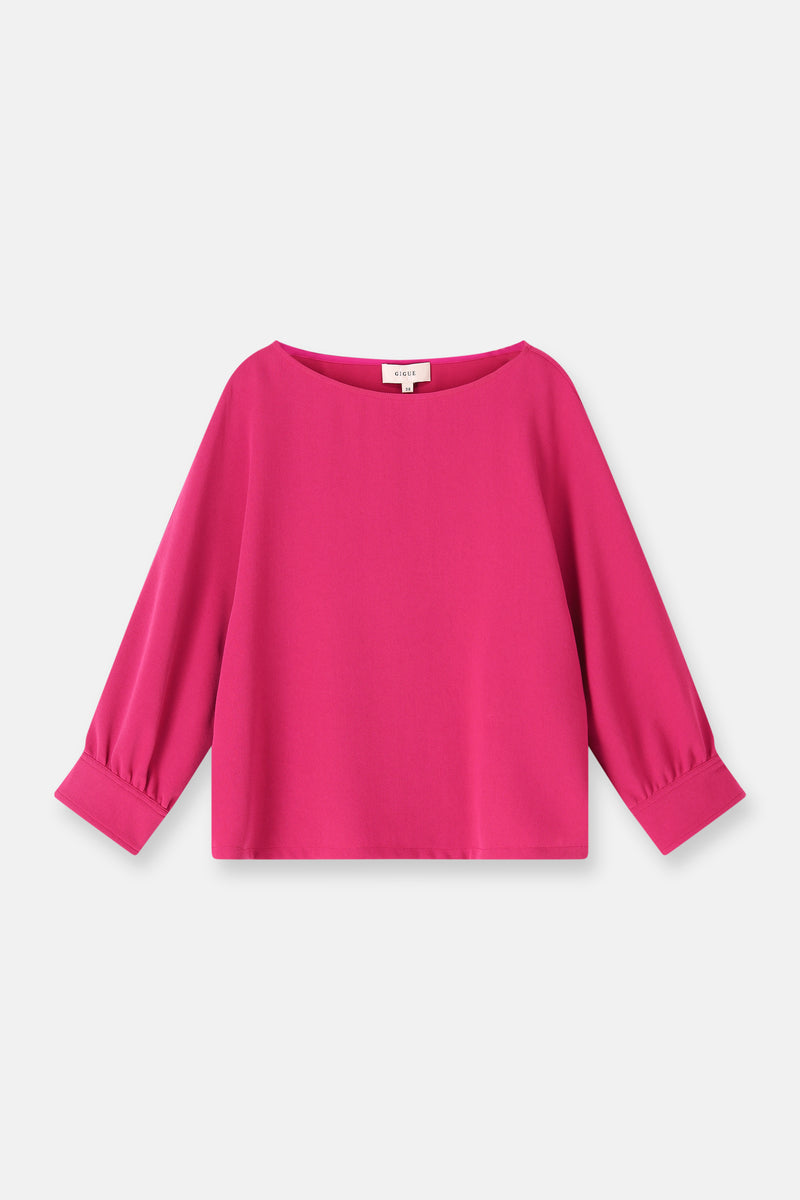 HELS fuchsia top