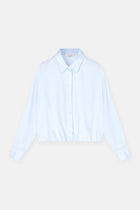 Blouse HIDEM rayée brune