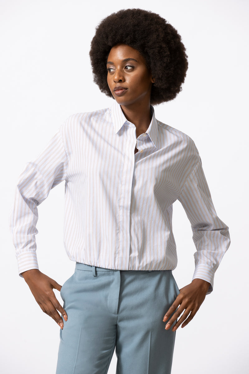 Hidem bruine streep bloes