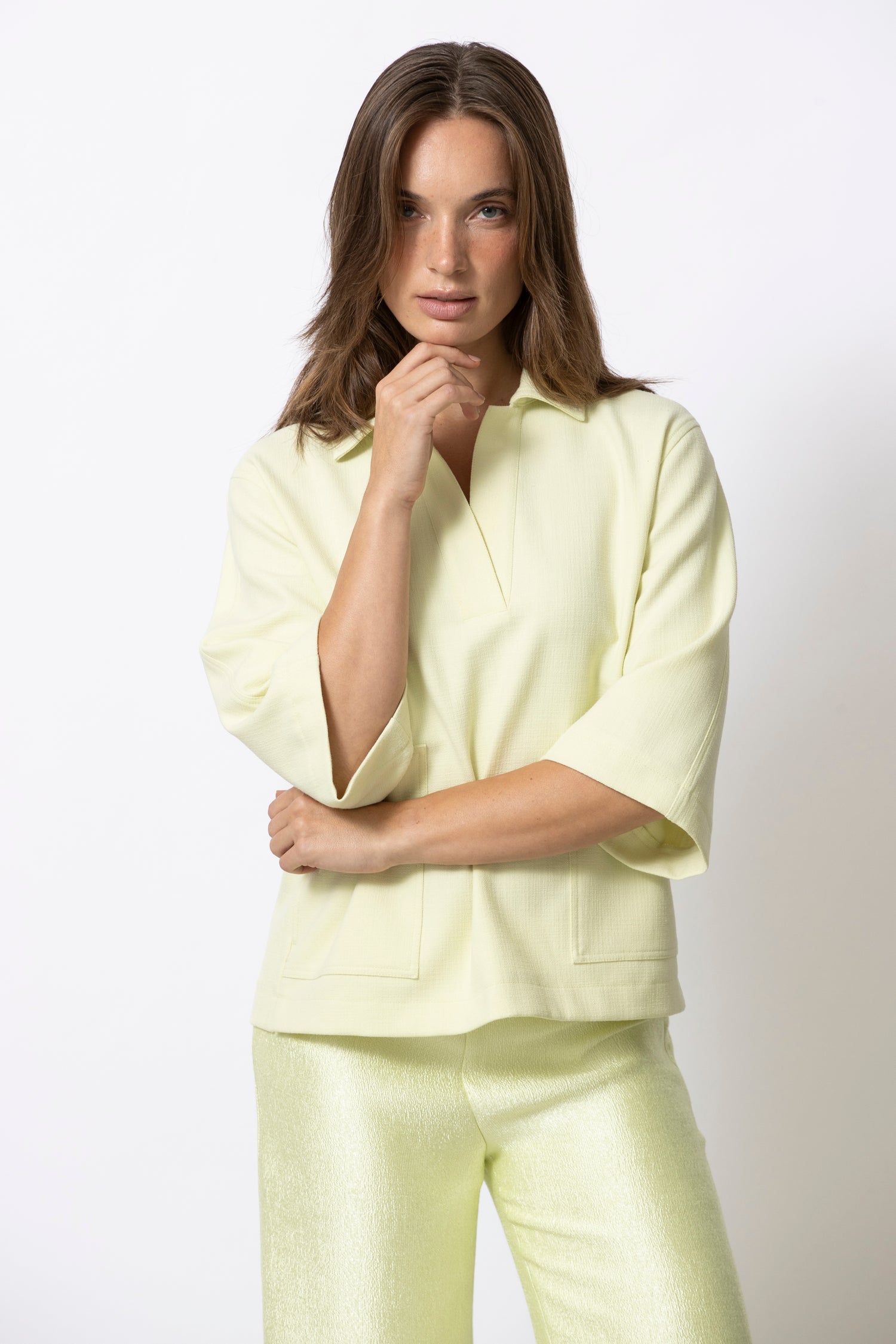 HILIAS Fluo Yellow Blouse