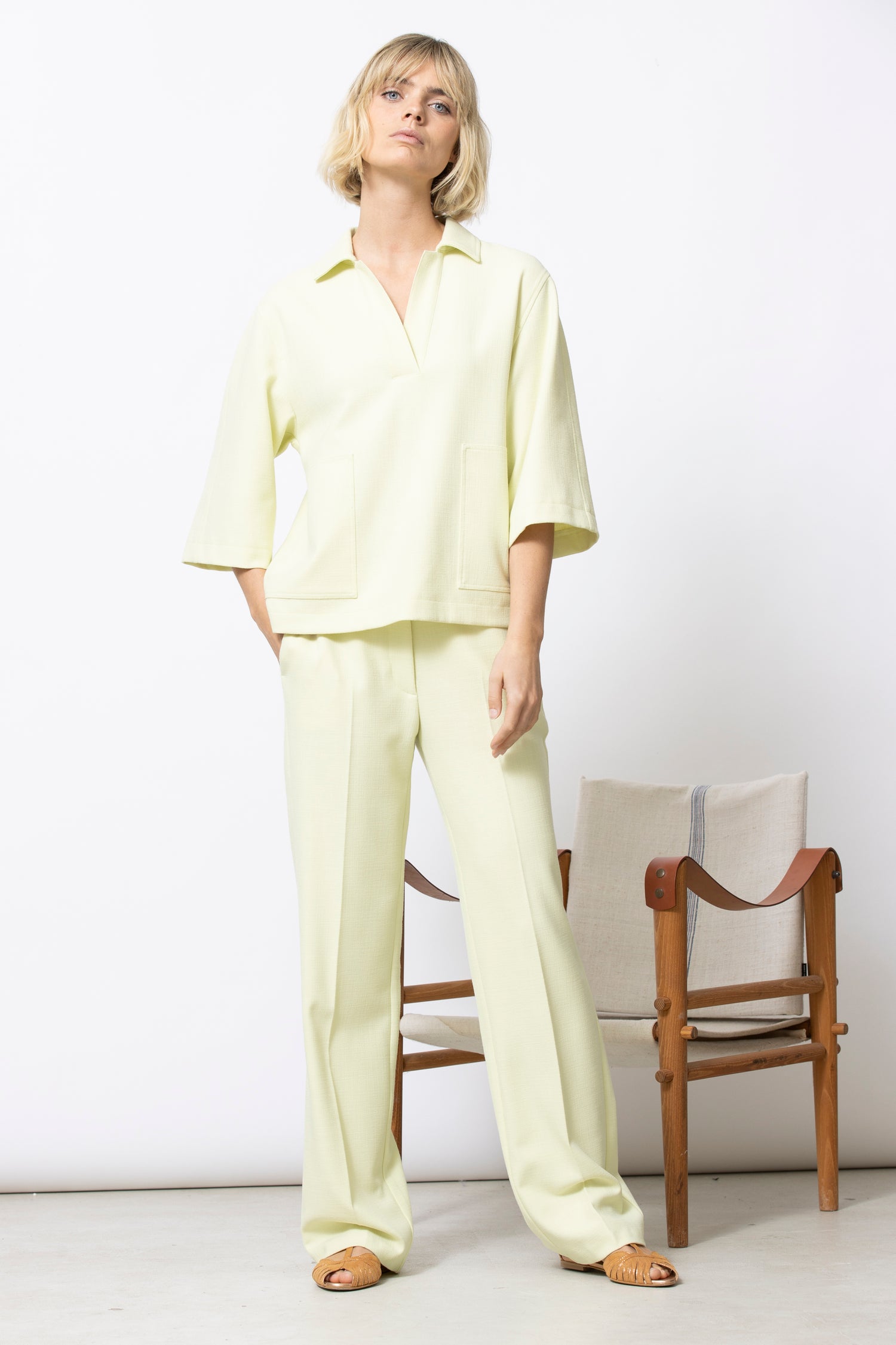 HILIAS Fluo Yellow Blouse