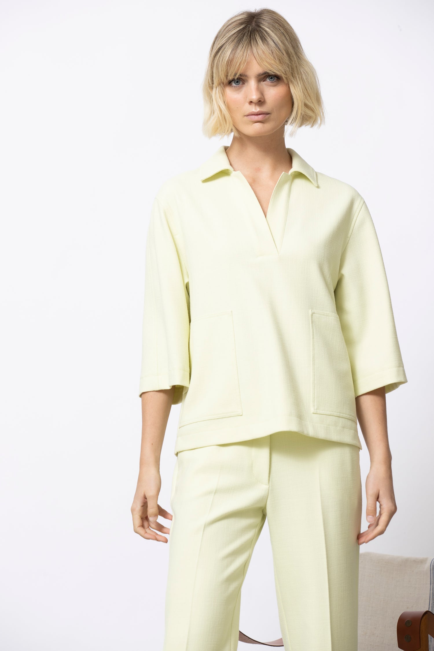 HILIAS Fluo Yellow Blouse