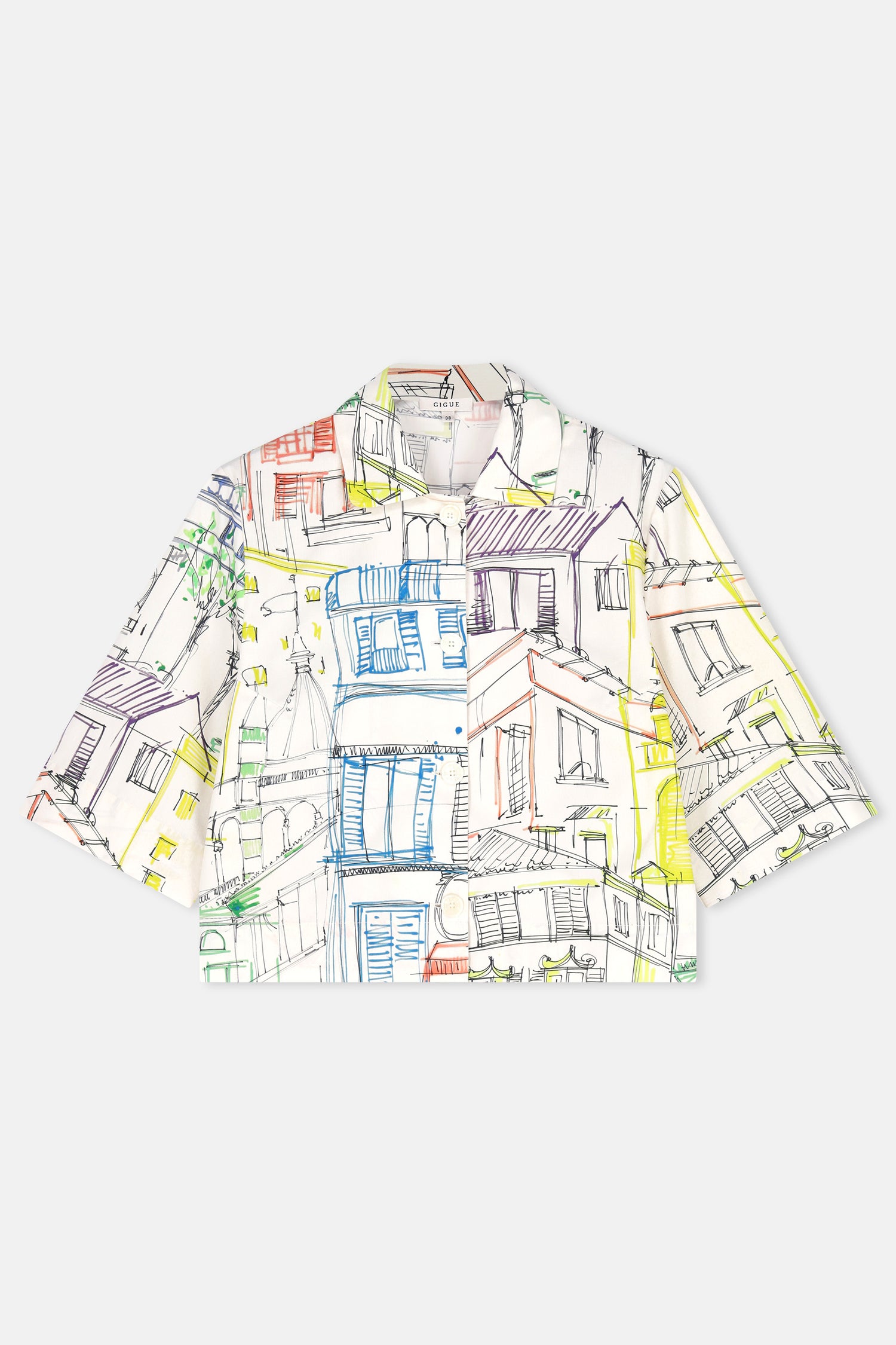 Blouse HIZA imprimée