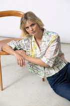 HIZA Printed Blouse