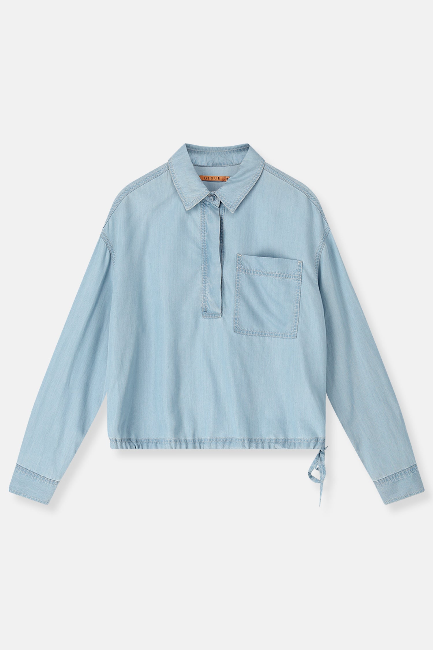 HOOVER babyblauw hemd