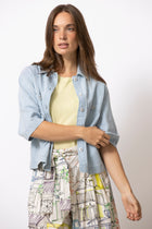 HOZAKA denim hemd