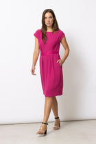 KATY robe fuchsia