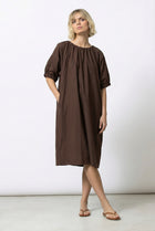 KAWAI robe brune