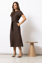 KOLIA robe brune