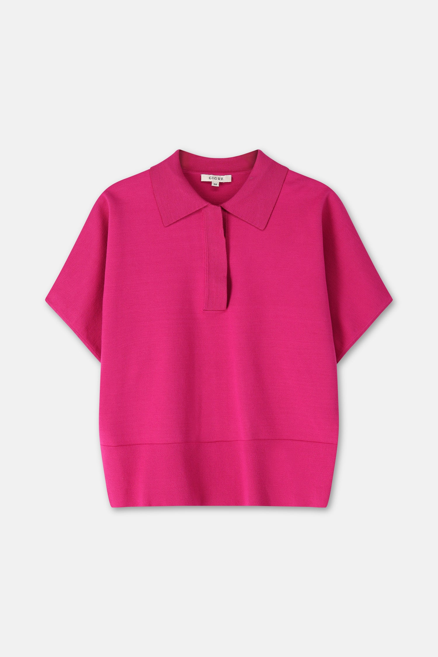 LEMON fuchsia polo
