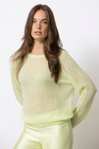Pull LIFE jaune néon