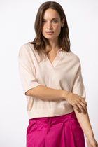 LION nude polo