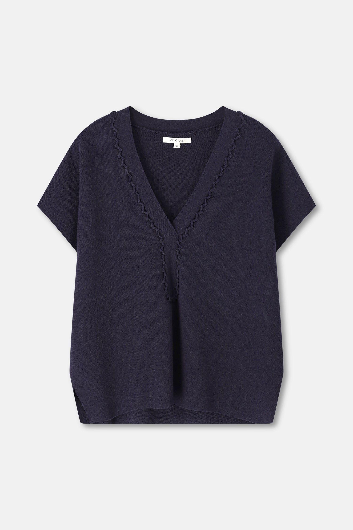 LIZY navy trui