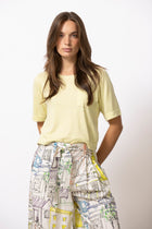 Pull LYLE jaune fluo