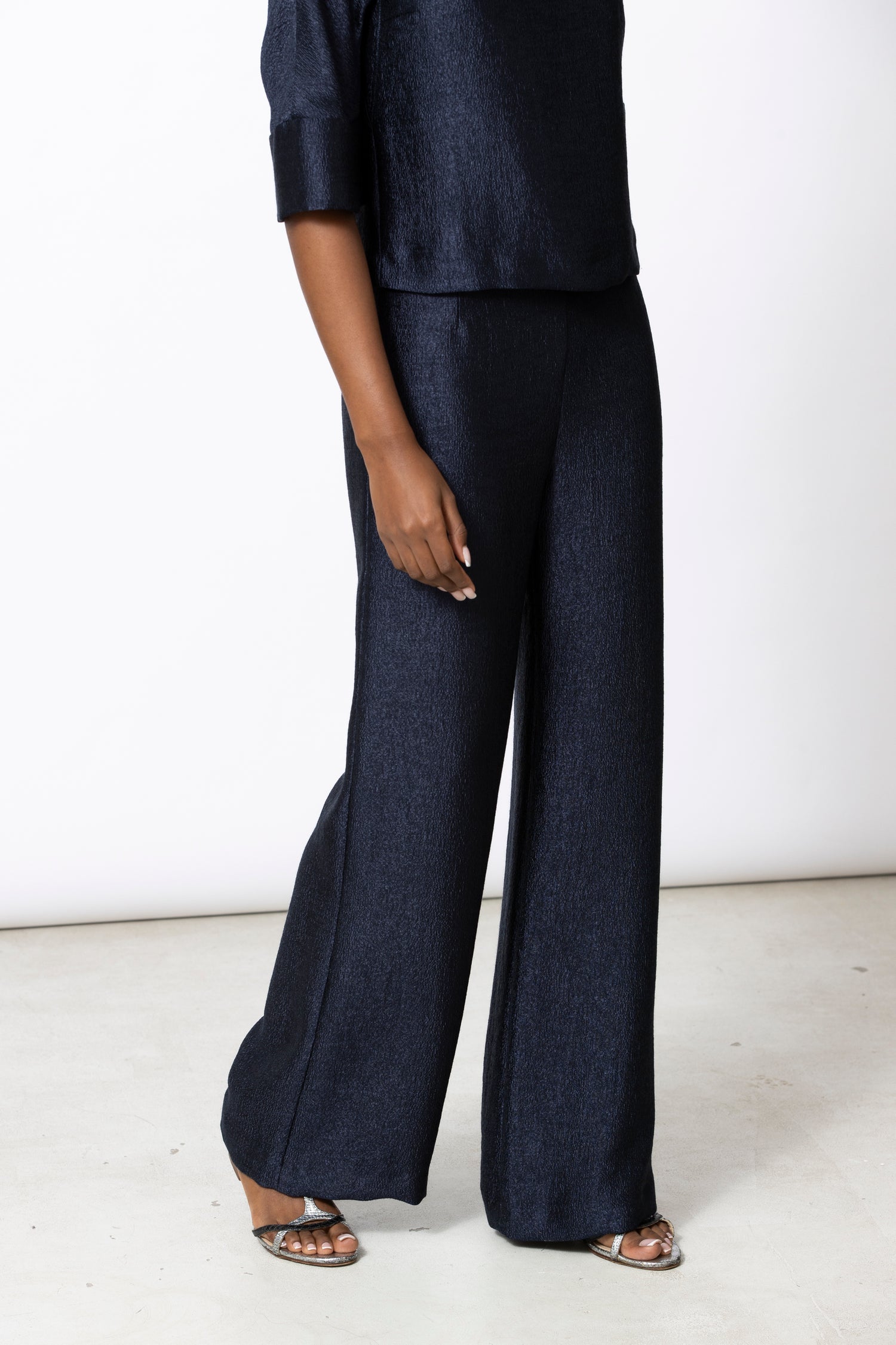 RIANA Navy Trousers