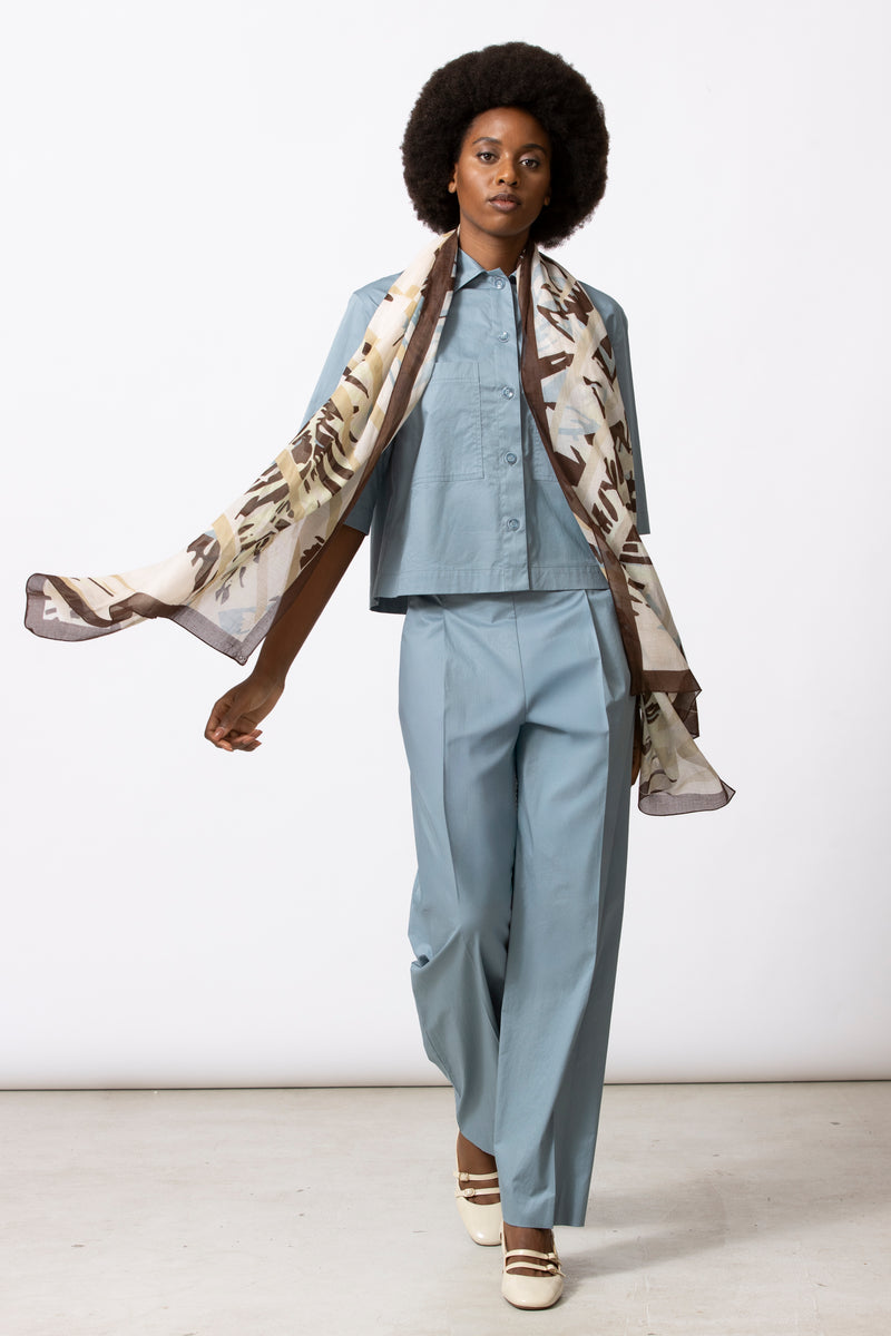 RITCH lichtblauwe broek