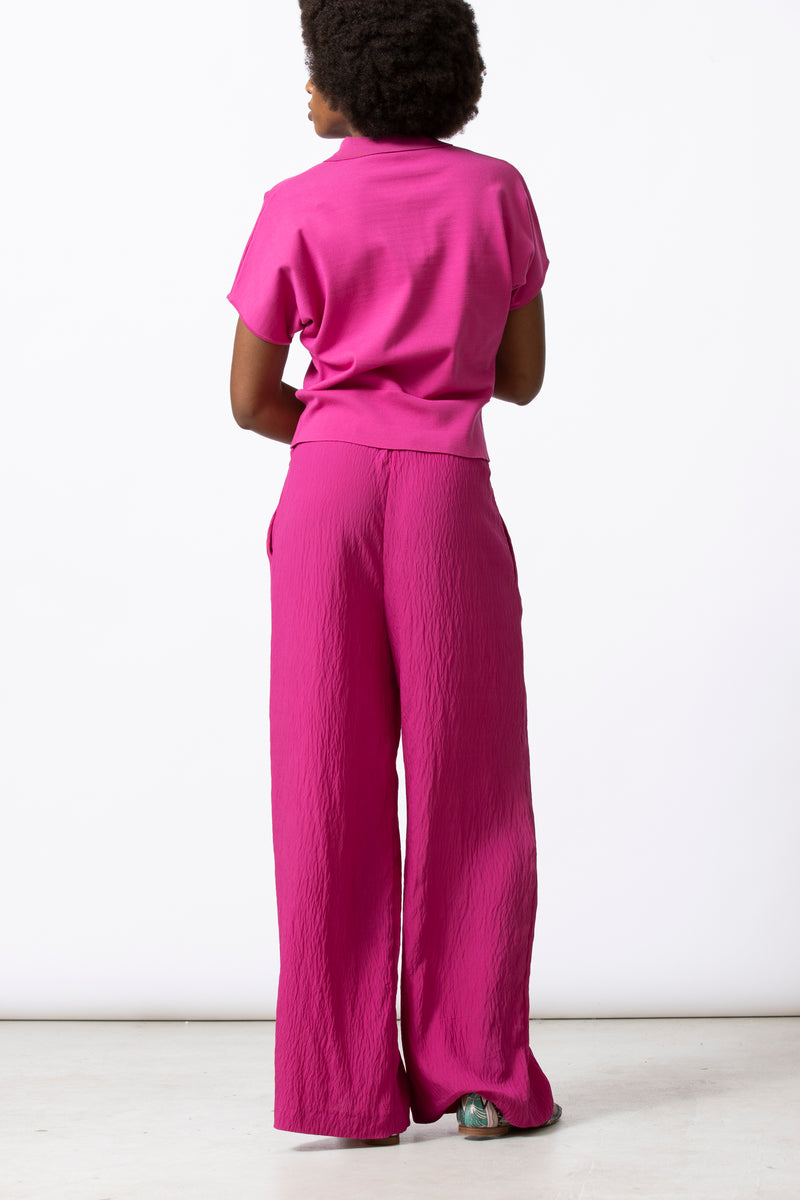 RITCH fuchsia broek