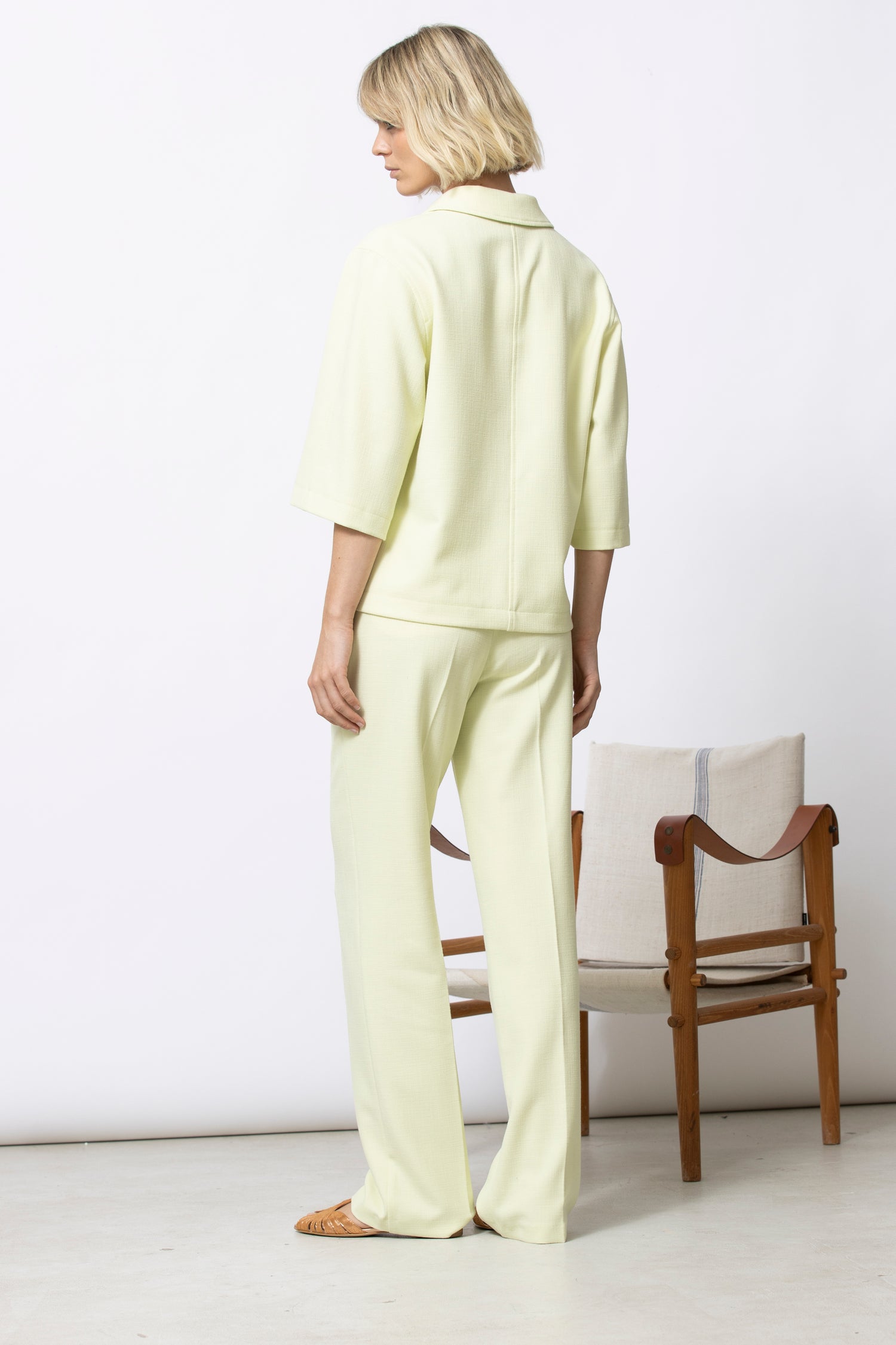 ROLADO Fluo Yellow Trousers