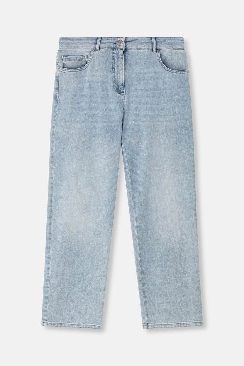 ROLLING Bleach Denim Jeans
