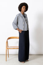 RUBIO navy broek