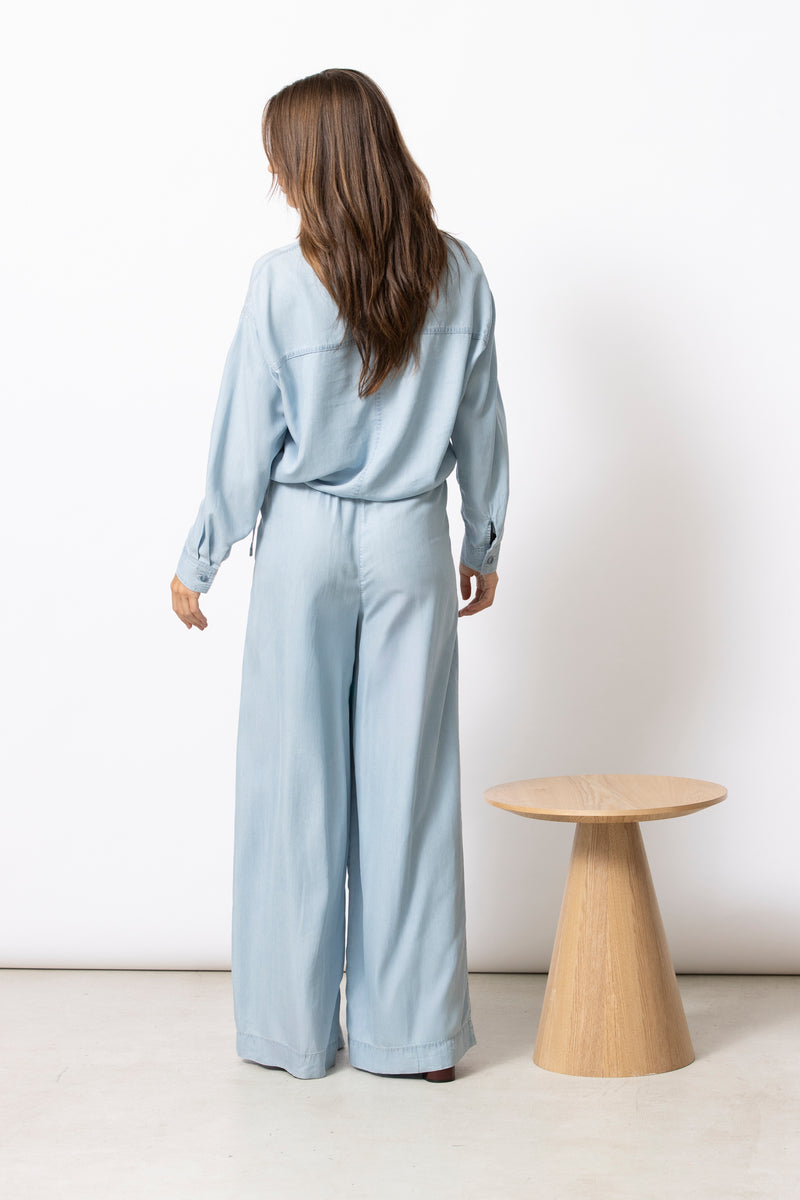 RUSH lichtblauwe broek